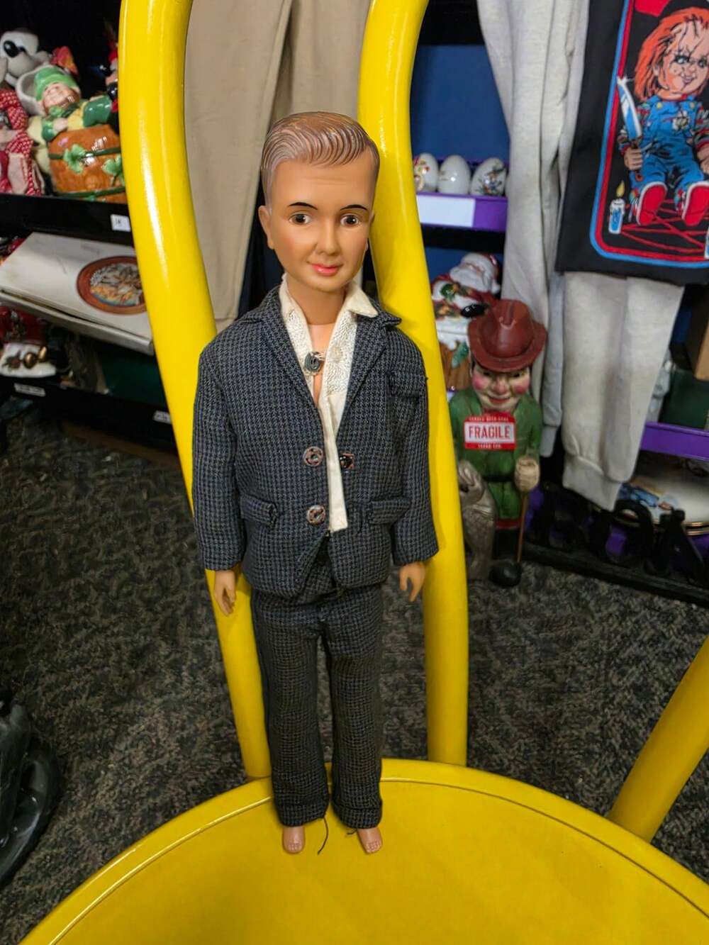 Ideal Toy Corp. Male Doll In Suit
